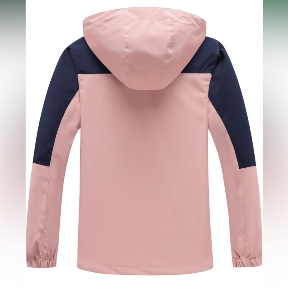 GIISAM Lightweight Rain Jacket for Women, Windbreaker with Hood - Picture 3 of 8